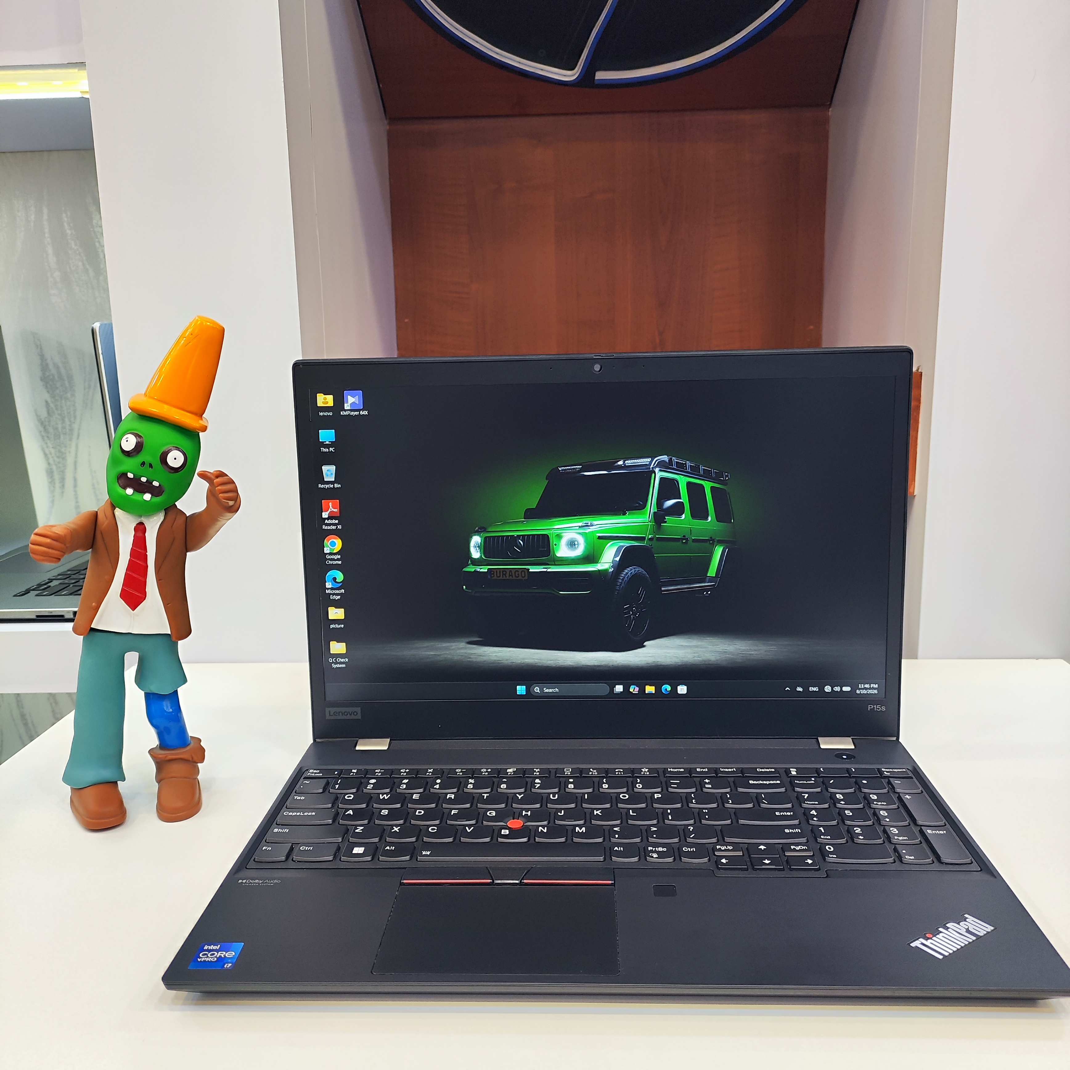 لپ تاپ ورک استیشن Lenovo ThinkPad P15s Gen 2 | Core i7-1185 U | RAM 16GB | SSD 512GB | Quadro T500 4GB