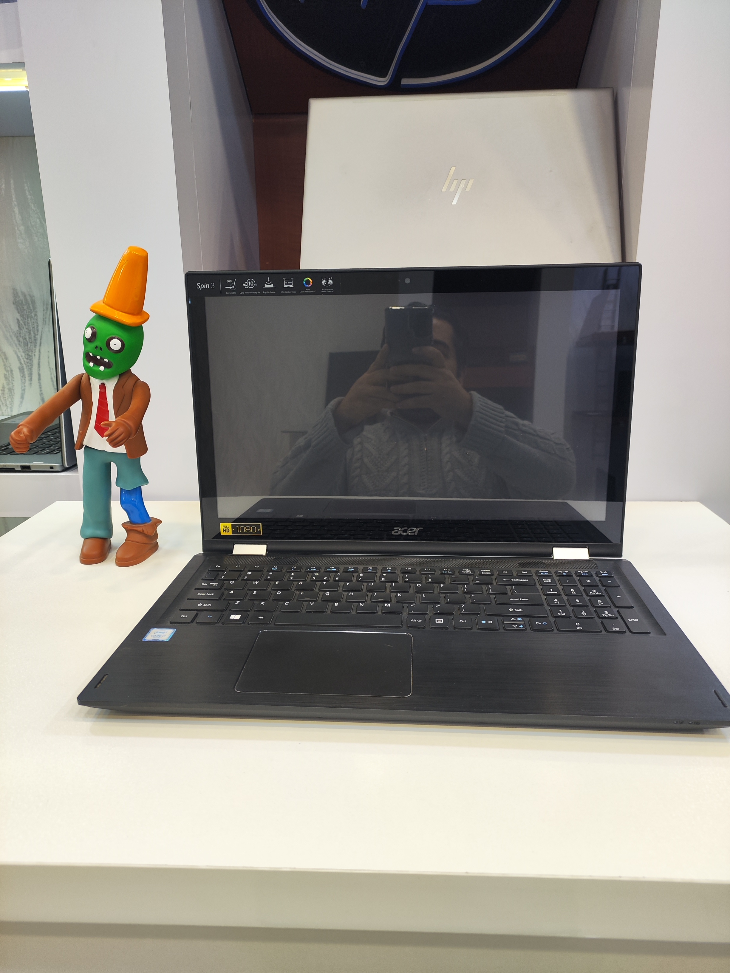 لپ تاپ لمسی Acer Spin SP315 | Core i7-6500U | RAM 8GB | SSD 256GB | درجه 360