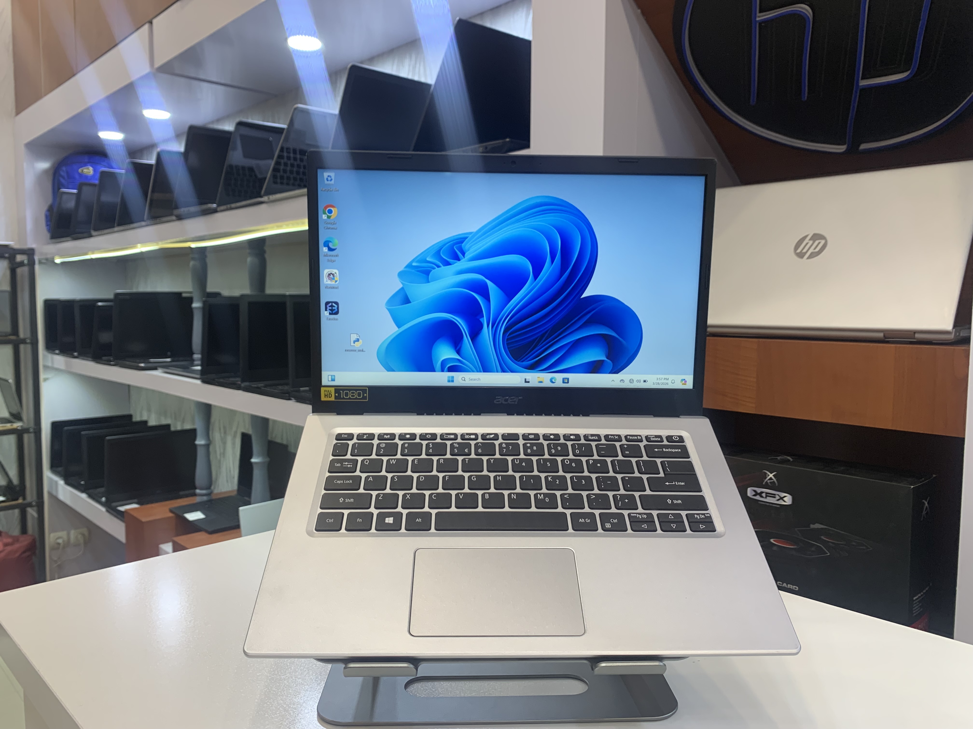 لپ تاپ Acer Aspire A514 | Core i5-1135G7 | RAM 8GB | SSD 256GB | نسل 11