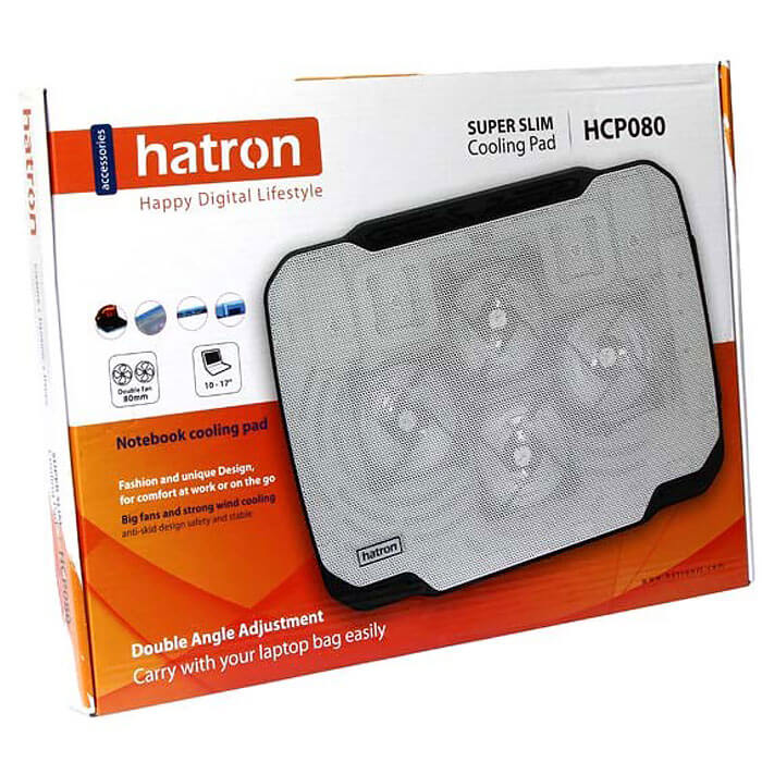 کول پد Hatron HCP 080 | پایه خنک کننده لپ تاپ هترون مدل HCP080