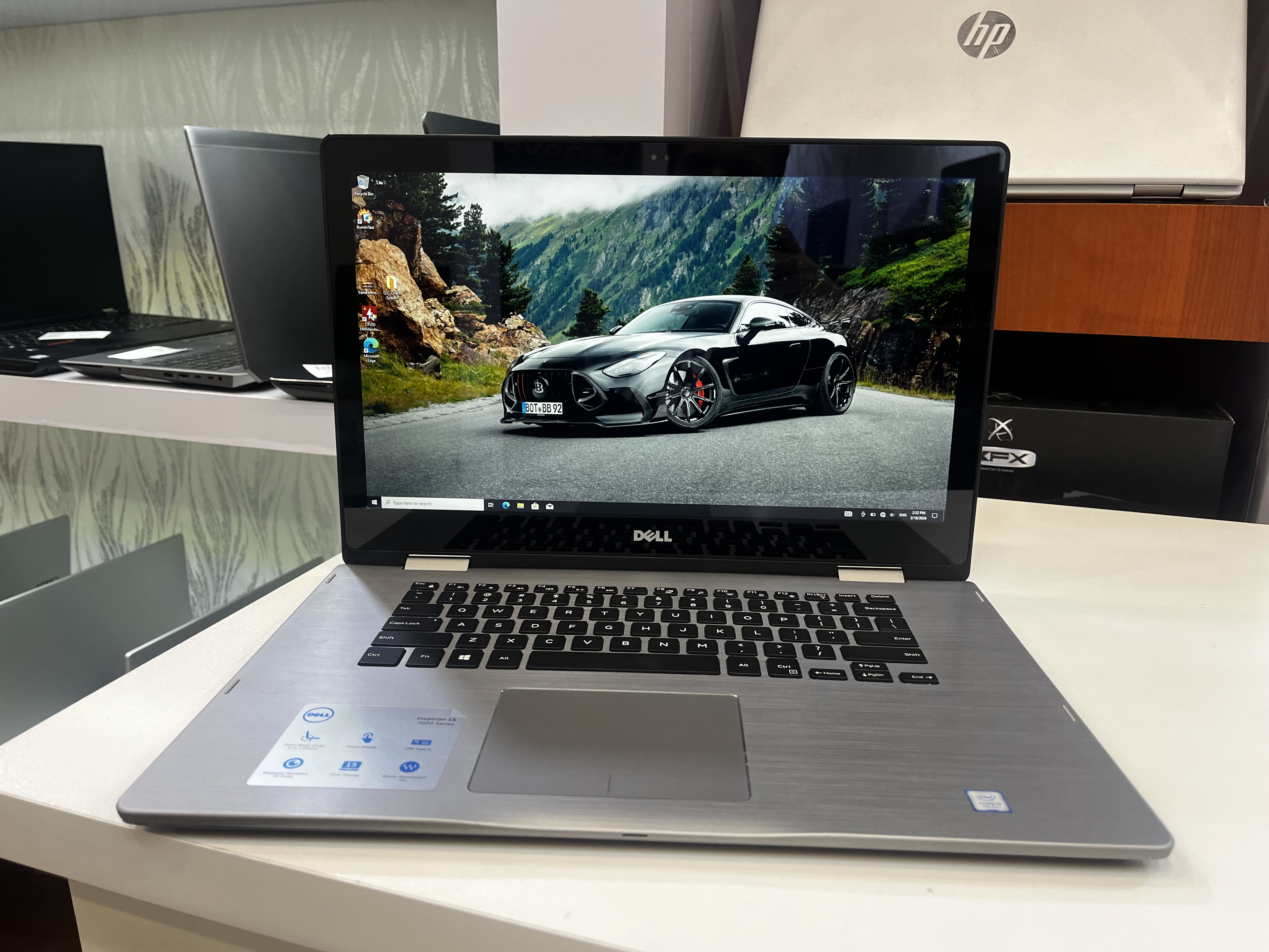 لپ تاپ لمسی Dell Inspiron 7579 | Core i5-7200U | RAM 8GB | SSD 256GB | 360 درجه