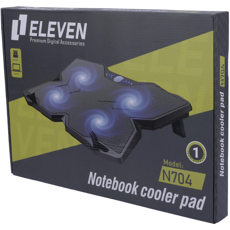 کول پد ELEVEN N706 | پایه خنک کننده لپ تاپ الون مدل N706